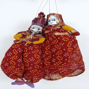 Traditional Rajasthani Wooden Puppet