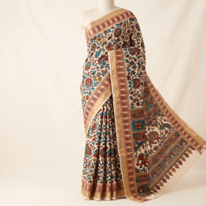 Traditional Printed Cotton Saree