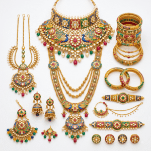 Colourful Rajasthani Bridal Jewellery Collection